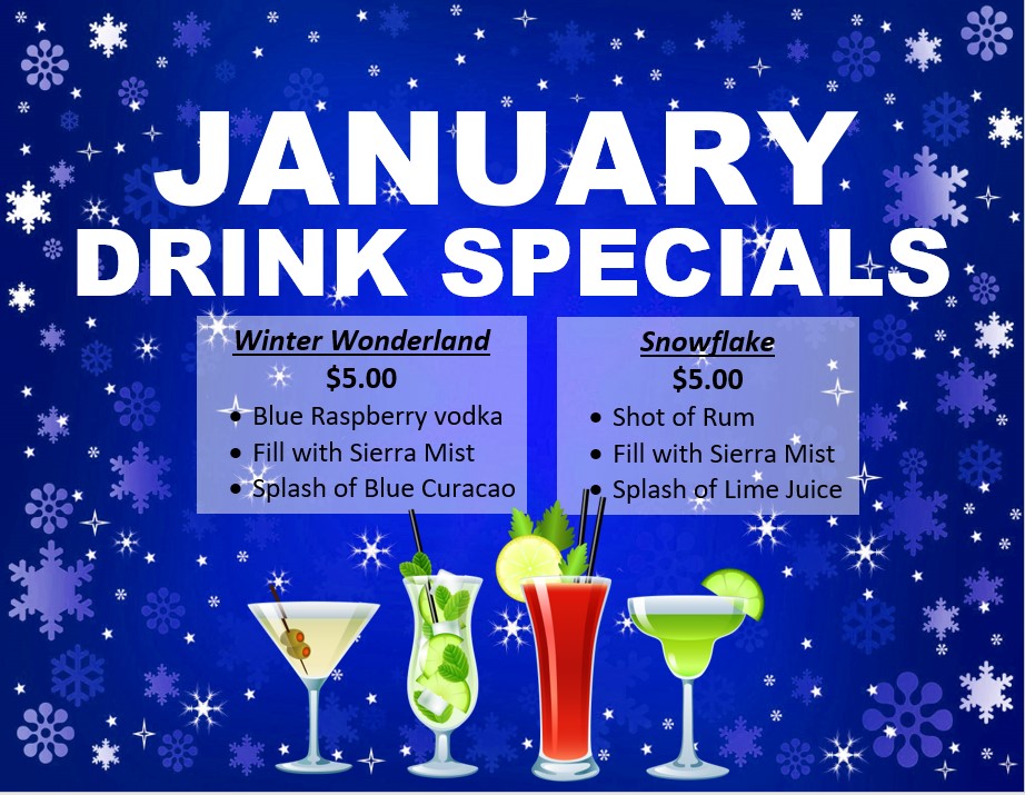 Monthly Drink Specials
