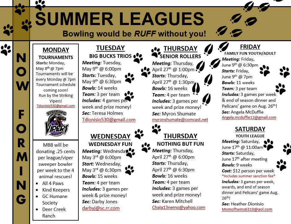 Summer Leagues